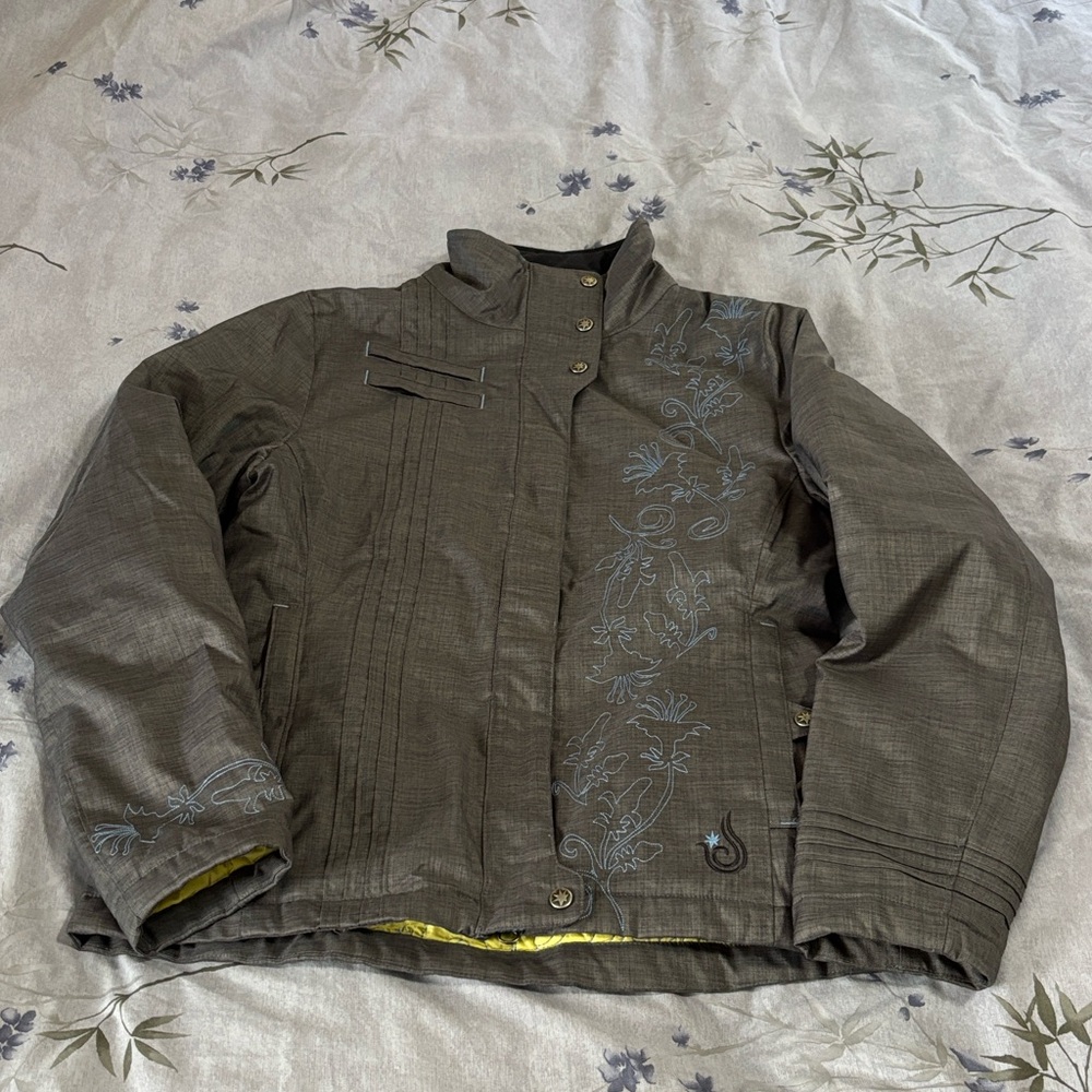 Isis Blue Gray Jacket - size 6
